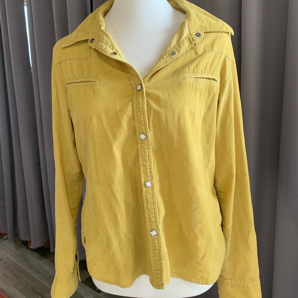 Vintage button up corduroy shirt/jacket